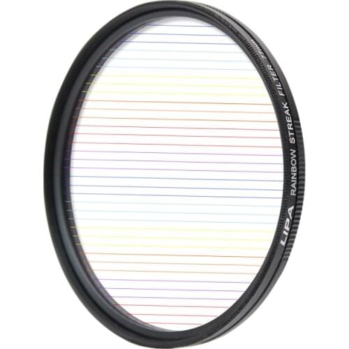 Rainbow Starlight Drawing Filter 7782mm Widescreen Movie Special Effects Horizontal Spot Filter Shooting Night Scenes