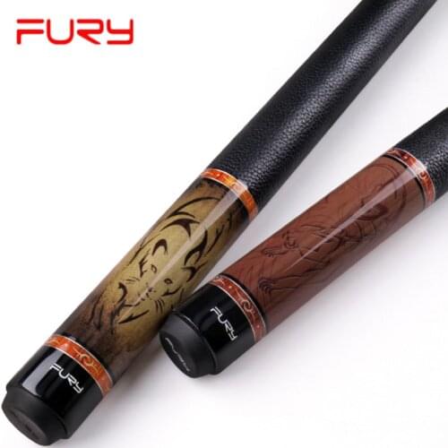 FURY PS Maple Pool Cues Billiard Stick 11.75mm 12.75mm Tip with Billiard Cue Case