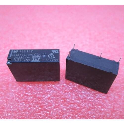 HOT NEW relay ALD112 ALD112W 12VDC ALD112W-12VDC ALD112-12VDC 12V 12VDC DC12V DIP4