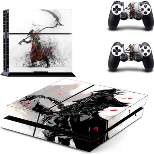 Game Bloodborne PS4 Stickers Play station 4 Skin PS 4 Sticker Decals Cover For PlayStation 4 PS4 Console & Controller Skin Vinyl