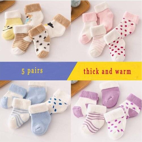 Jiayan Warm Socks For Babies