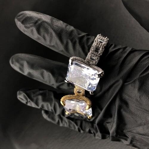 Center Stone Baguette Band Ring