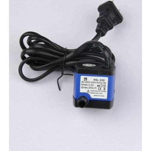 Alternating Current 220V Submersible Pump 3W Household Aquarium Fish Tank Miniature Water Cycle Submersible Pump NuoNuoWell
