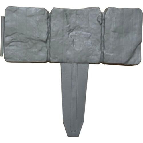 Garden Lawn Edging 10pcs Landscape Edging Border Decorative Flower Bed Fence For Garden Lawn Walkway Fence Inserted