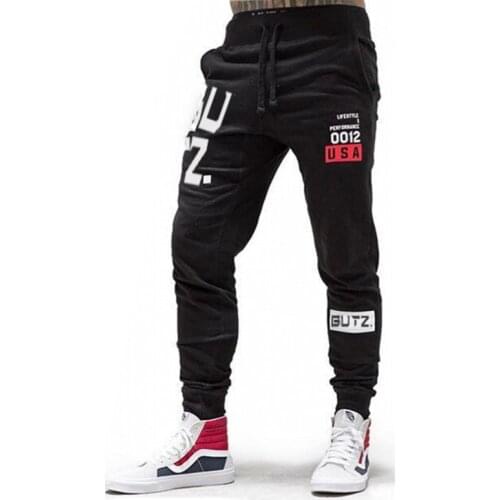 Autumn Mens Pants Fall Trousers Mens Pants Fitness Sweatpants Gyms Joggers Pants Workout Casual