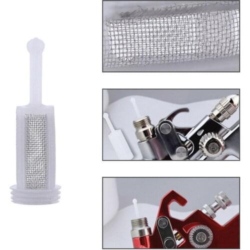 Plastic Gravity Paint Spray Gun Filter Net Lower Pot Upper Environmental Spray Net Pot Filter Filter Filter Gun N5P9
