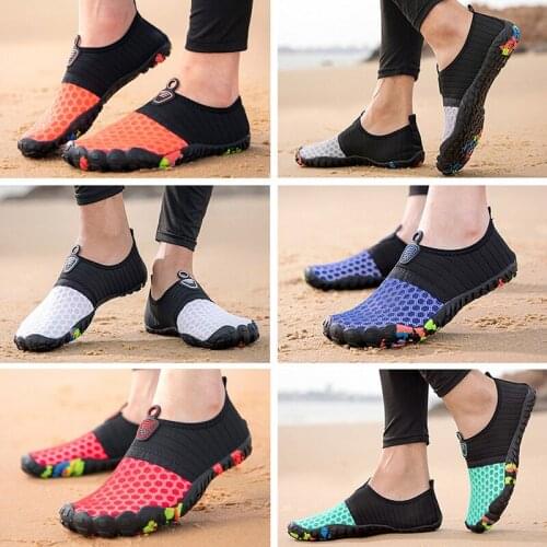 Women Water Shoes 2020 Summer Men Beach Sandals Upstream Aqua Shoes Man Quick Dry River Sea Slippers Yoga Diving Swimming Socks