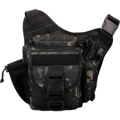 DSLR Camera Bag Army Inclined Shoulder Bag Male Handbag Casual Saddle Camouflage Shoulder Bags High Quality Nylon Pack D548
