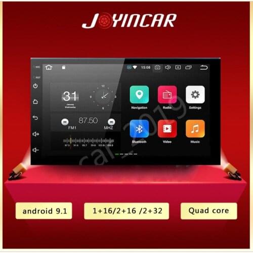 1din Car Android 9.1 screen 7 inch universal machine Android Car Multimedia Video Player Universal Stereo Car radio GPS