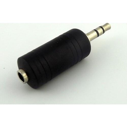 1pcs 3.5mm 1/8" Male Plug Stereo to 3.5mm Female Headphone Audio Adapter Converter