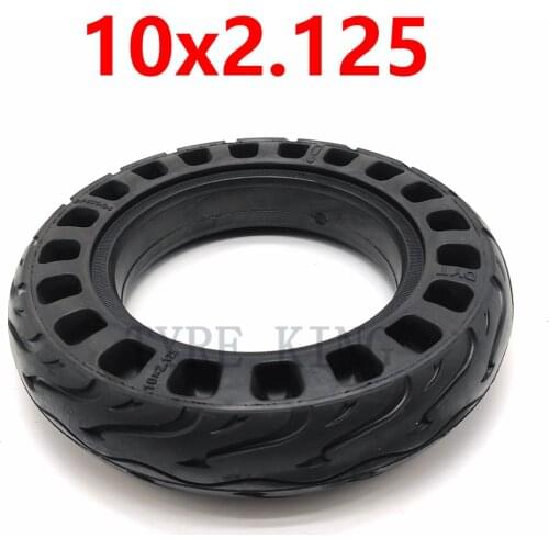 10 Inch 10x2.125 Solid Tire 10*2.125 Thickening and Puncture Proof Tyre for Electric Scooter Balance Car Refitting Parts
