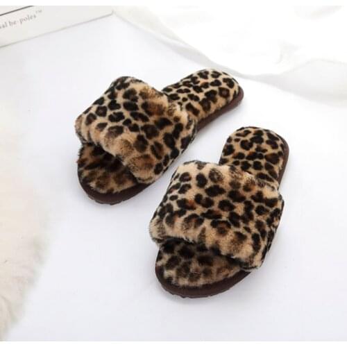 100% Natural Sheepskin Winter Warm Fur Slippers Women Home Shoes Indoor Slipper Luxury Wool Slippers Woman Casual Slippers