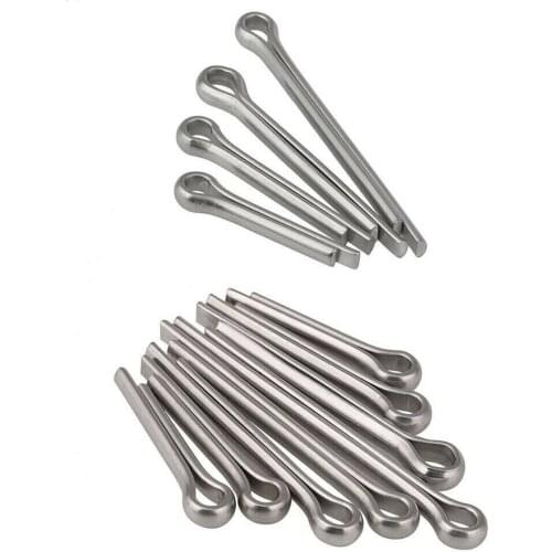 20PCS M1 M1.5 M2 M2.5 304 stainless steel split pin / bayonet pin / U-shaped pin