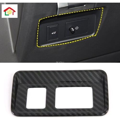 ABS Plastic Interior Headlight Lamp Adjustment Button Cover Trim Car Styling For Land RoverRange Rover Evoque (L551) 2019 2020