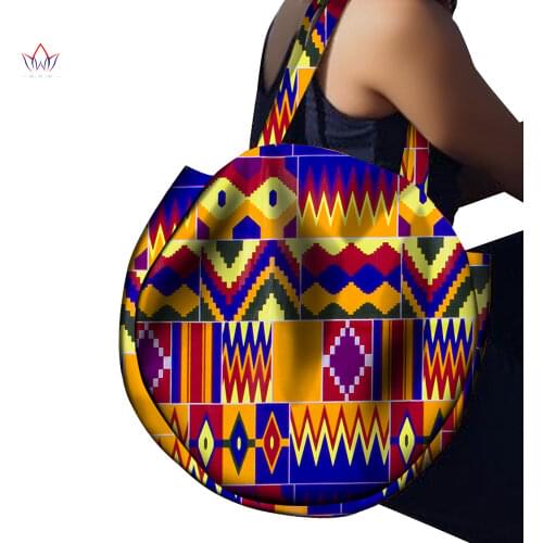 African Handbags For Women 2021 Big Shoulder Handmade Canvas Handbag Fashion Reusable Shoulder Bohemian ladies Big Bags WYB580