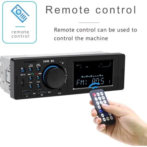 Car MP3 Player AUX Audio Bluetooth 4CH FM Charging Music Player 2.1A Control