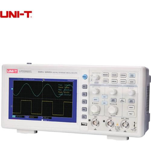 Free Shipping! + UNI-T UTD2052CL Digital Storage Oscilloscope