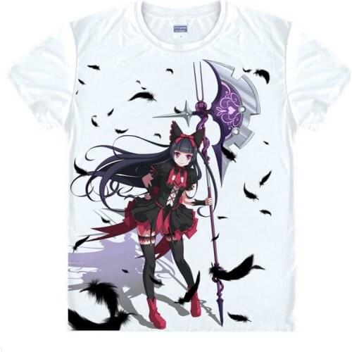 Gate T-Shirt Mari Kurokawa Shirt colorful T shirts Anime Accessories awesome shirt Print Womens T-Shirts Cosplay Anime cute A