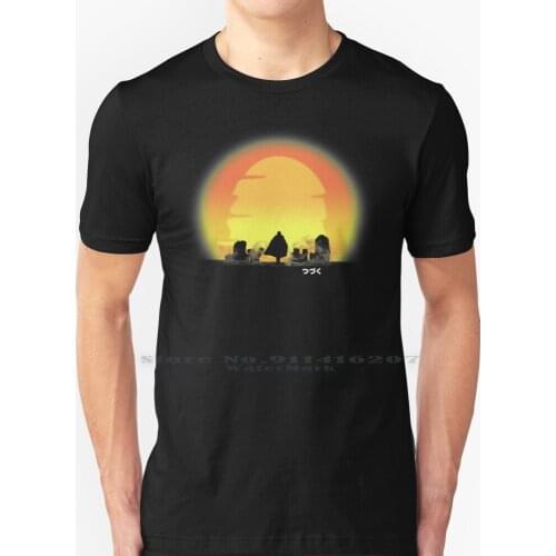 Nuclear Sunset T Shirt 100% Pure Cotton Kenshiro Anime Manga Japan Cartoon Fist Of The North Star Hokuto No Ken Hokutonoken