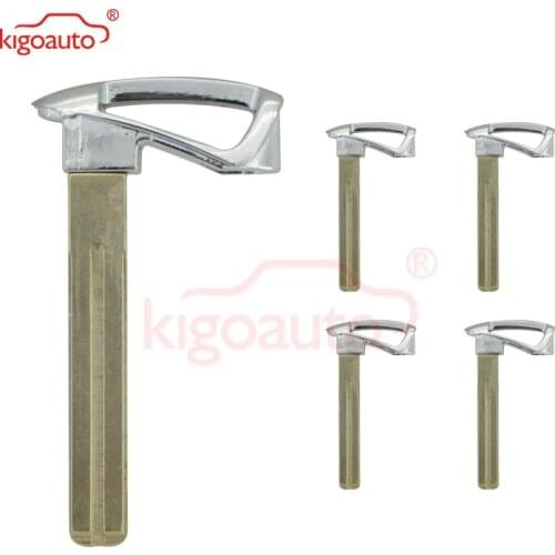 Kigoauto 5pcs New type Smart emergency key blade for Hyundai Santa Fe 2013 2014 2015