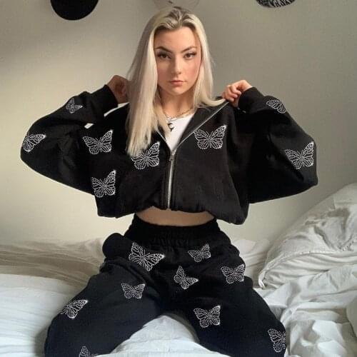 Hot Sale Women Sports Tracksuits 2021 Fashion Hooded Neck Long Sleeves Coat Tops And Pencil Pants Set Sexy Party 2 Piece Sets