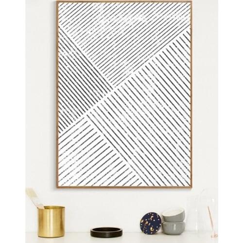 Minimalist Geometric Canvas Painting Modern Abstract Posters and Prints Cuadros Wall Art Picture for Living Room Home Decoration