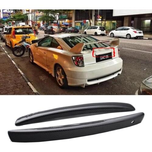For Celica Carbon fiber Cover Trim strip for tail cover and FRP Primer Luggage cover trim 2000-2005