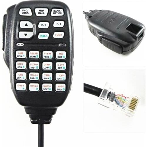 Portable 8 Pin Car Radio Handheld PTT DTMF HM-133 For ICOM Mobile Radio ID-800H ID-880H CB Transceiver IC-E880 IC-2720H IC-2725E