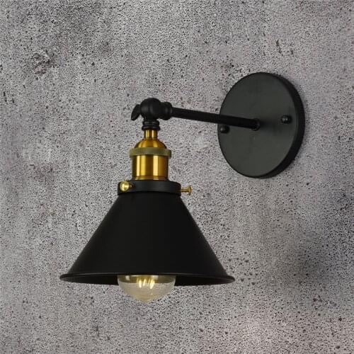 Loft Style Industrial Vintage Wall Lamp Edison Wall Sconce Adjust Iron LED Wall Light Fixtures Home Indoor Lighting Lamparas