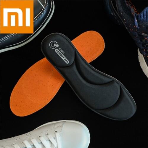New Xiaomi FREETIE Memory Cotton Soft Cushioning Insole Slow Rebound Comfortable Fit Breathable Dry Sports Insoles