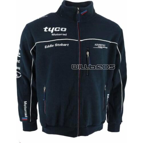 Cotton Sweater For BMW Motorrad Motocross Motorcycle Mountain Bicycle Sport Winter Keep Warm Sweatshirt