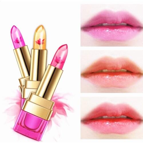 Change Color fruit Moisturizer Makeup Lipstick,Labial Glair,Sweet Tast Lipbalm,Cosmetics clear Lip Balm,Lipgloss,Lip Stain ,Lips