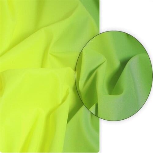 1.4m*1yard Gradient Reflective Fabric by the yard for Outdoor Jacket Cotton Down Jacket Windbreaker Fabric DIY Sewing Clothing