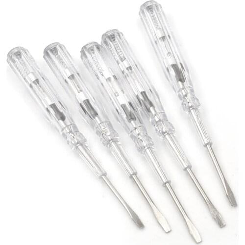 1pc 100-500V Test Probe Pen Voltage Detector light Induced Electrical Tester Screwdriver hot sale