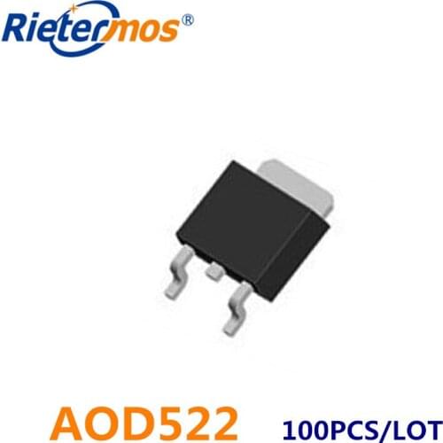 100PCS AOD522 D522 T0-252 SMD