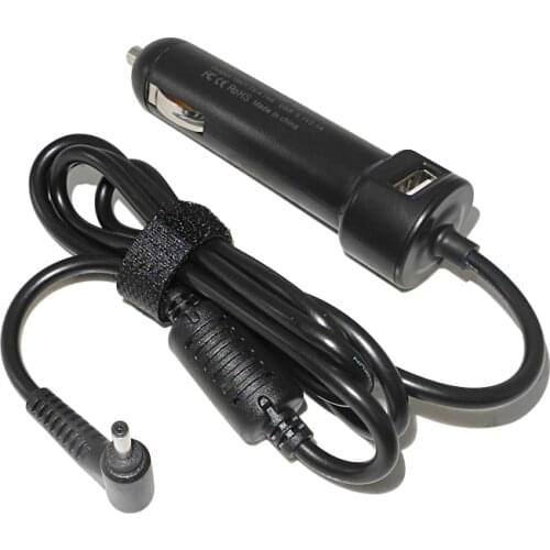19V 3.0*1.1mm 65W Laptop Car Charger for Acer swift SF114-32 Iconia S5 S7 W700 DC Power Adapter for Samsung NP500P4C NP520U4C