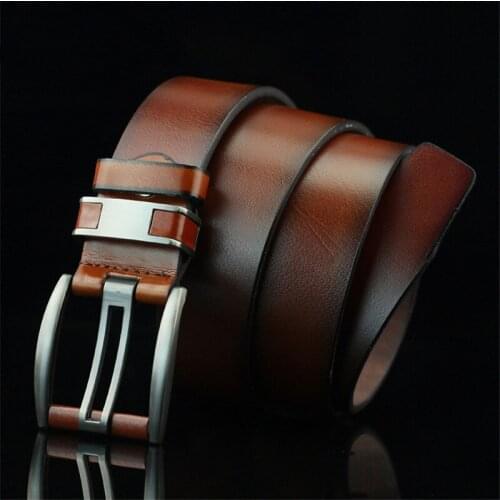 2019 New Designer Belt Retro PIN Buckle Leather Belts for Men Women Quality PU Leather Belt Black Brown Coffee Jeans Waist Strap