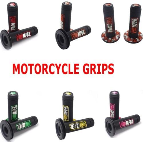 7/8" Universal Motorcycle Handle Grip Handlebar Grips Durable Rubber Motocross Brake Handlebar Bars Cover