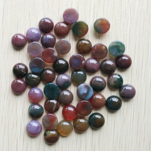 2018 fashion top quality natural india onyx round cab cabochon beads for jewelry Accessories 10mm wholesale 50pcs/lot free
