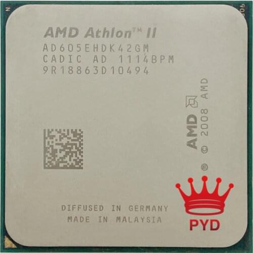 AMD Athlon II X4 605E 605 2.3 GHz quad-core CPU Processor AD605EHDK42GM/AD605EHDK42Gi Socket AM3