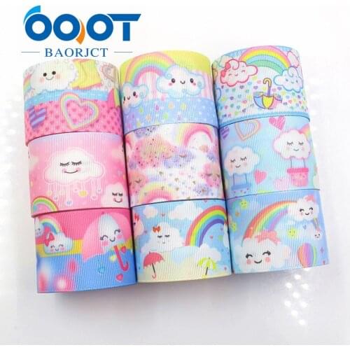 I-19221-402,1-1/2''38MM cartoon Printed grosgrain ribbon,DIY handmade jewelry accessories, wedding birthday party gift packaging