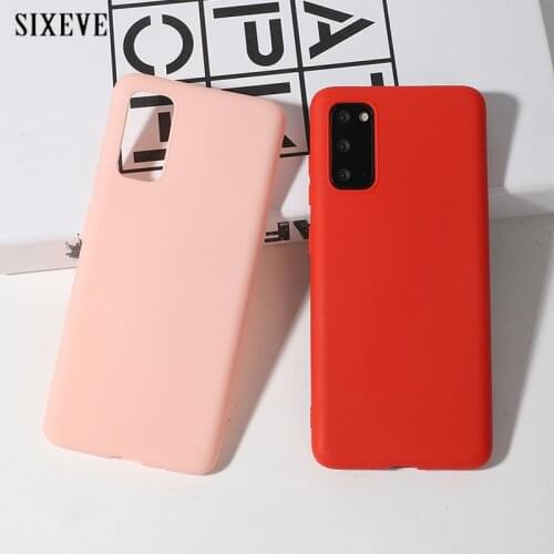 Candy Color Silicone Phone Case For Samsung Galaxy A21S A31 A41 A51 A71 5G A81 A91 A20 A40 A50 s A70 m10 m30 A3 A5 A7 2017 Cover