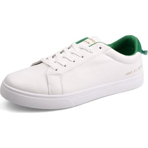 Man Casual Shoes pu Leather shoes Tenis Trainers Sports Mens Sneakers flat Walking Shoes wholesale dropshipping ST473