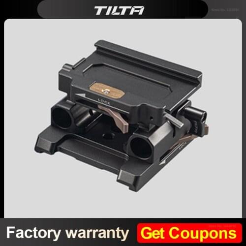 TILTA TA-BSP-15-G 15mm LWS Baseplate for TILTA BlackMagic BMPCC 4K CAGE TILTAING Z CAM CAGE GRAY or Tactical finished