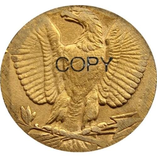 Morgan Dollar Error Gold Plated Copy Coin