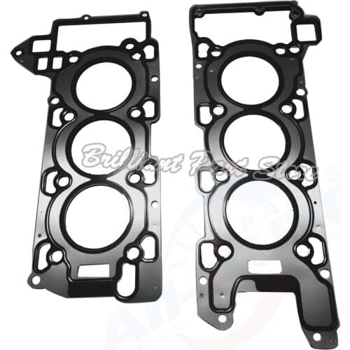 2pcs Cylinder Head Gaskets Fit For LR4 Range Rover / Sport Jaguar XF XJ F-Type F-Face V6 3.0T 306PS AJ126 2013