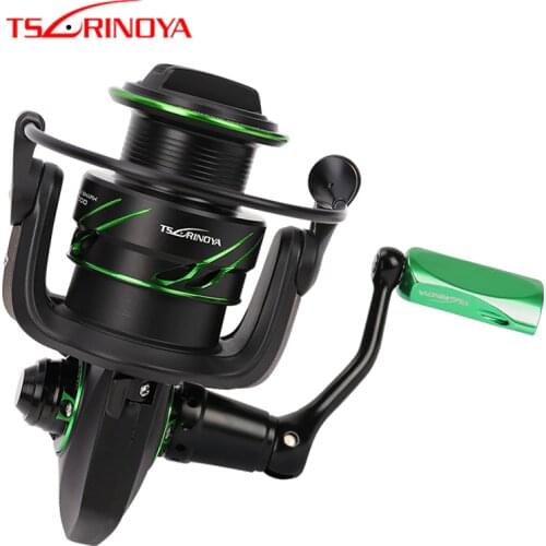 TSURINOYA FLY SHARK 4000 5000 Spinning Fishing Reel 11+1BB 6.2:1 Ratio 12kg Drag Power Saltwater Fishing Reel Spinning Reels