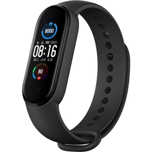 Xiaomi Mi Band 5 Wristband Heart Rate Fitness Tracker Bluetooth Sport Bracelet Mi Band 5 AMOLED Screen