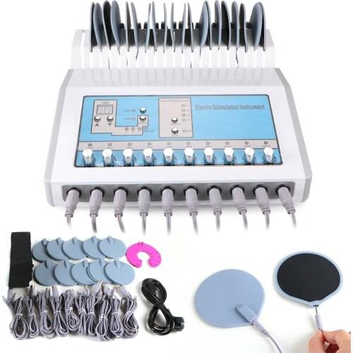 US Ship Electronic Body Slimming Massage Muscle Relax Neck Stimulation Ems Microcurrent Beauty US