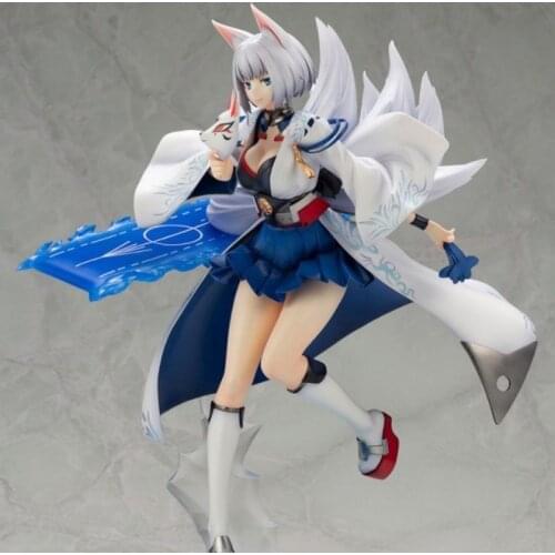 Azur Lane 28CM PVC Action Figurine Figure Anime Manga Kaga Luan Game Boxed Sexy Girls Anime Figurine Collectible Model Toy